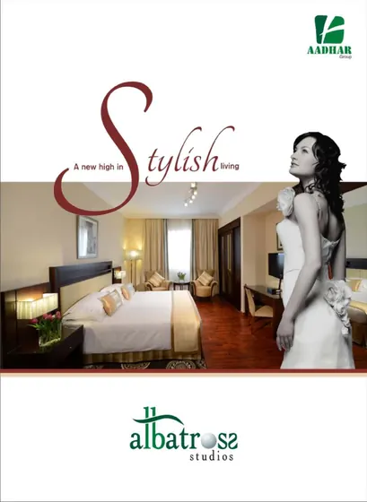 Aadhar Albatross Studios brochure cover