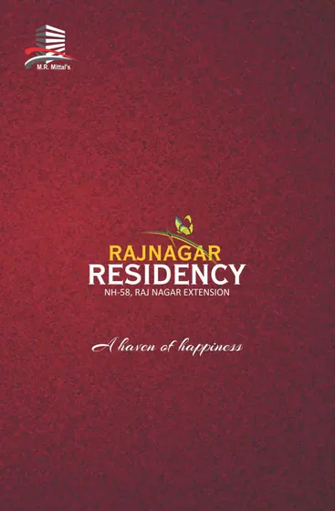 Raj Nagar Residency brochure cover