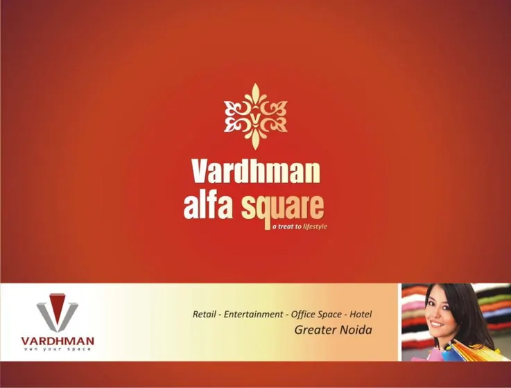 Vardhman Alfa Square brochure cover