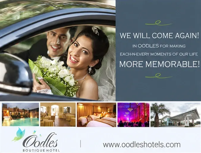 Oodles Boutique Hotel — “We will come again!” — banquets and stays