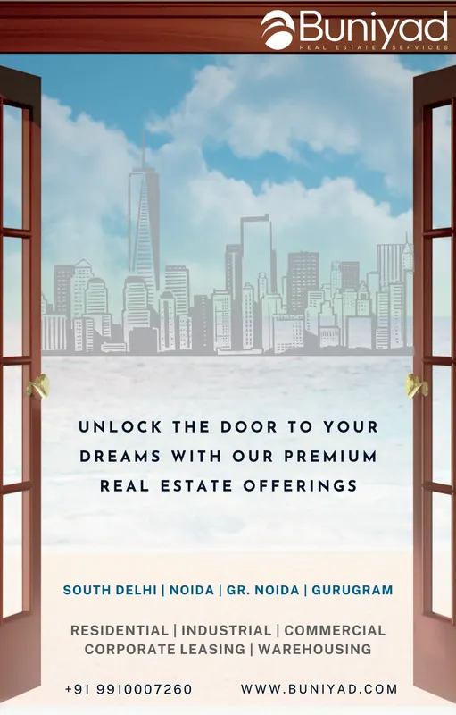 Buniyad — Full page, HT City — “Unlock the door to your dreams”, South Delhi