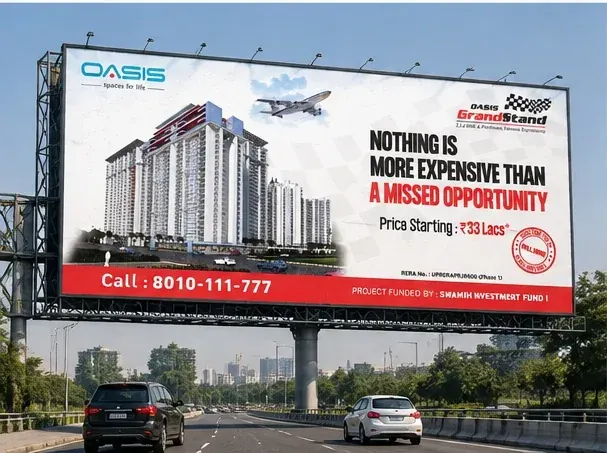 Oasis — Grand Stand — “Nothing is more expensive than a missed opportunity”