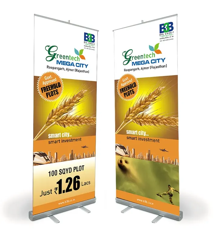 B2B Group — Greentech Mega City — Freehold plots, Roopangarh, Ajmer — a pair