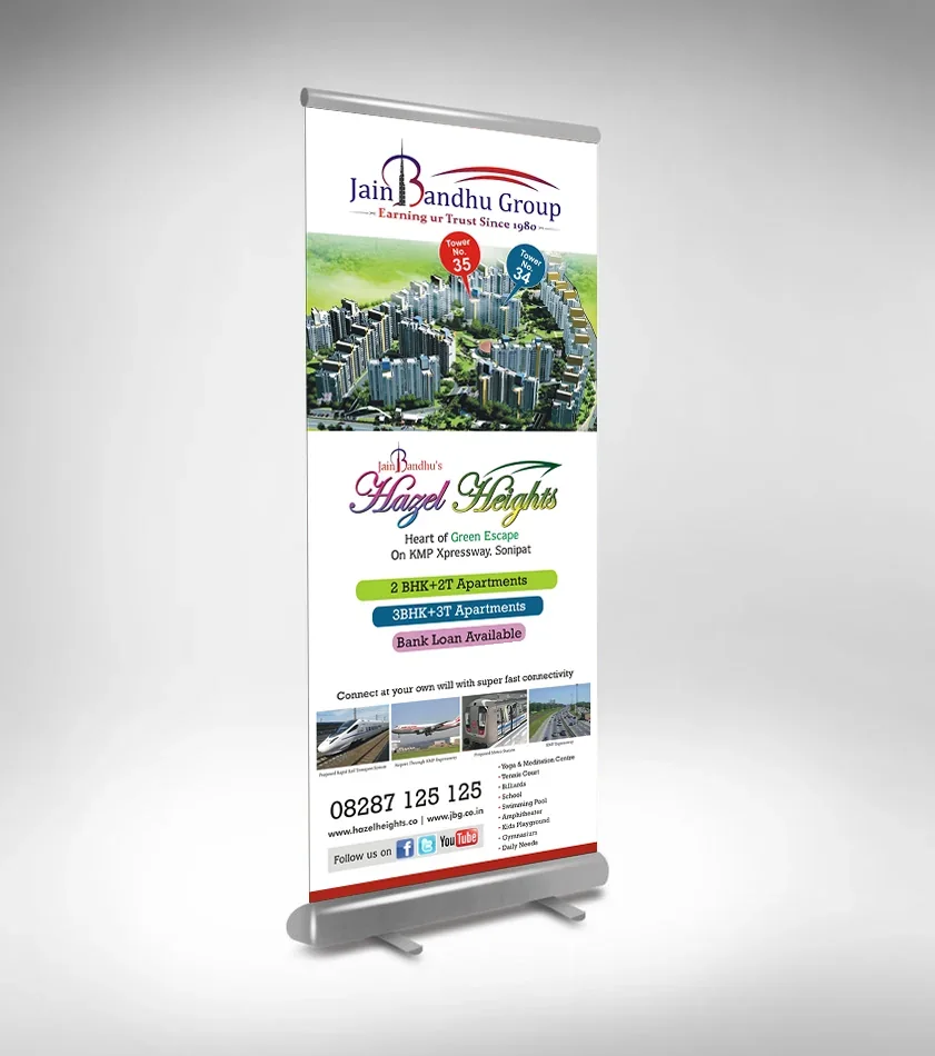 Jain Bandhu Group — Hazel Heights — Booking roll-up, KMP Expressway, Sonipat