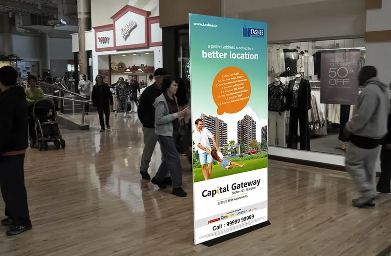 Tashee — Capital Gateway — “Better location” — standing in a mall