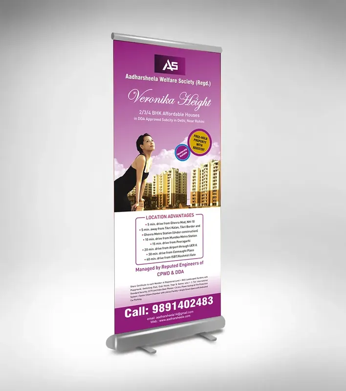 Aadharsheela Welfare Society — Veronika Height — 2/3/4 BHK affordable houses, near Rohini